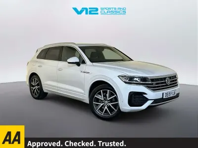 Used VW Touareg R-line 286 HP (210 kW) 2019 White SUV
