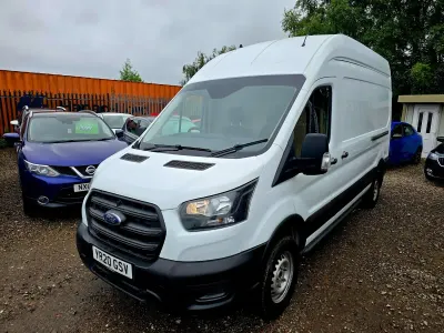 Used Ford Transit 130 HP (95 kW) 2020 White Van