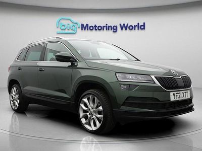 Used Skoda Karoq SE L 150 HP (110 kW) 2021 Green SUV