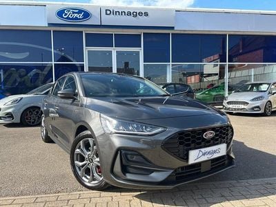 Magnetic grey Used 2023 Ford Focus ST-Line Hatchback | £14,290 (Fair price)