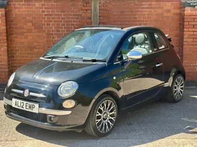 Used Fiat 500C S 2012 Black Cabriolet