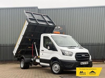 Used Ford Transit 130 HP (95 kW) 2020 White Cabriolet