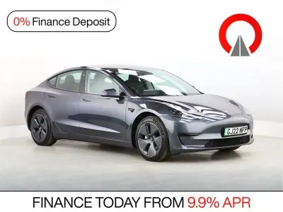 Used Tesla Model 3 Standard Range Plus 177 kW (241 HP) 2022 Grey Sedan