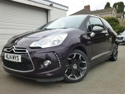 Used Citroën DS3 Style 110 HP (80 kW) 2014 Purple Hatchback