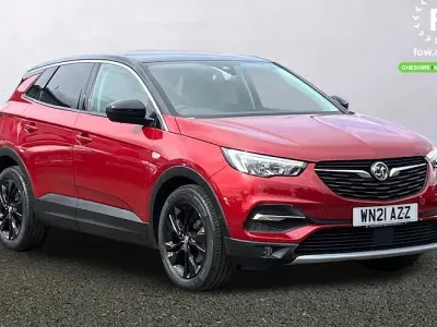 Used Vauxhall Grandland X SRi 131 HP (96 kW) 2021 Red SUV