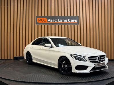 Used Mercedes C220 AMG line 170 HP (125 kW) 2014 White Sedan