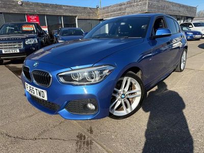 Used BMW 116 M Sport 2015 Blue Hatchback