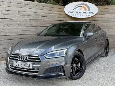 Used Audi A5 S-Line 2018 Grey Coupe