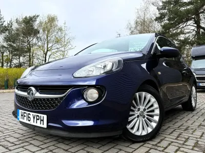 Used Vauxhall Adam Glam 70 HP (51 kW) 2016 Blue Hatchback