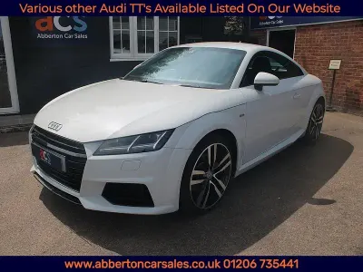 Used Audi TT S-Line 230 HP (169 kW) 2015 White Coupe