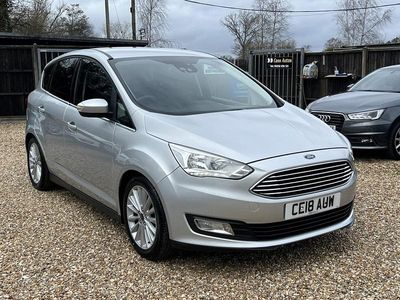 Used Ford C-MAX Titanium 125 HP (91 kW) 2018 Silver MPV