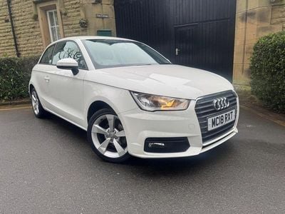 Used Audi A1 Sport 95 HP (69 kW) 2018 White Hatchback