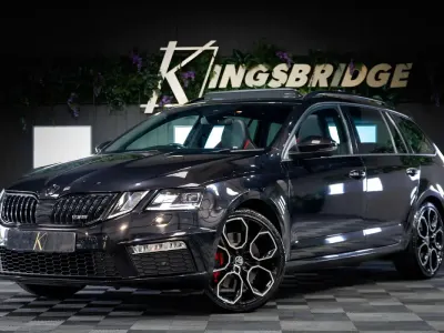 Used Skoda Octavia vRS 245 HP (180 kW) 2020 Black Estate