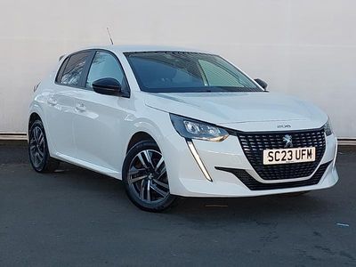 Used Peugeot 208 Active+ 100 HP (73 kW) 2023 White Hatchback