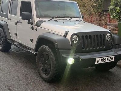 Silver Used 2009 Jeep Wrangler Sahara SUV | £10,995