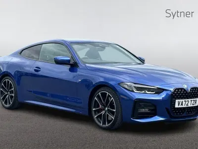 Used BMW 420 M Sport 181 HP (133 kW) 2022 Blue Coupe