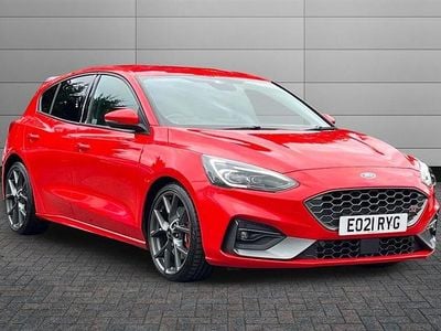 Race red Used 2021 Ford Focus ST Hatchback | £21,195 (Fair price)