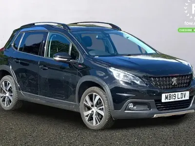 Used Peugeot 2008 GT-line 131 HP (96 kW) 2019 Black SUV