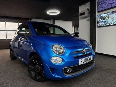 Used Fiat 500 S 69 HP (50 kW) 2019 Blue Hatchback