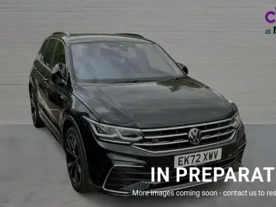 Used VW Tiguan R-line 190 HP (139 kW) 2022 Black SUV