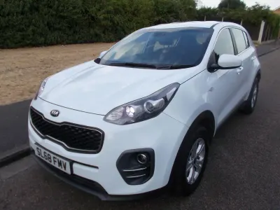 Used Kia Sportage 115 HP (84 kW) 2018 White SUV