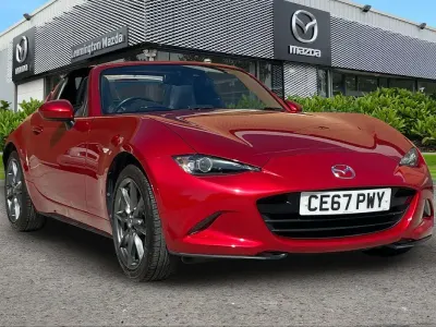 Used Mazda MX5 Inclusive 160 HP (117 kW) 2017 Red Cabriolet