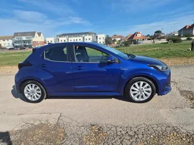 Used Toyota Yaris Hybrid 2021 Blue Hatchback