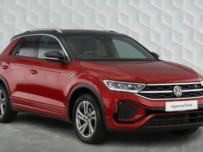 Used VW T-Roc R-line 150 HP (110 kW) 2022 Red SUV