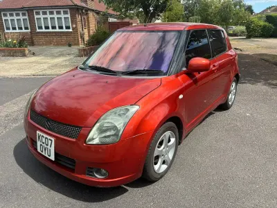 Used Suzuki Swift GLX 102 HP (75 kW) 2007 Orange Hatchback