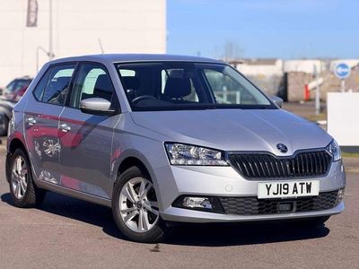 Used Skoda Fabia SE 81 HP (59 kW) 2019 Silver Hatchback
