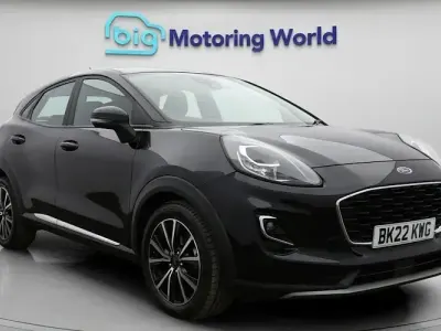 Used Ford Puma Titanium 125 HP (91 kW) 2022 Black SUV