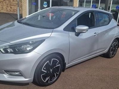 Used Nissan Micra Acenta 92 HP (67 kW) 2022 Silver Hatchback