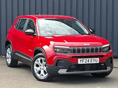Used Jeep Avenger Altitude 100 HP (73 kW) 2024 Red SUV
