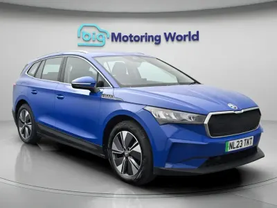 Used Skoda Enyaq iV 150 kW (204 HP) 2023 Blue SUV