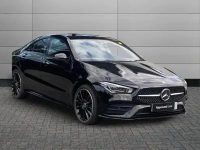 Used Mercedes CLA250 AMG Line Premium Plus 214 HP (157 kW) 2023 Black Coupe