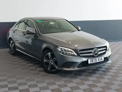 Used Mercedes C200 160 HP (117 kW) 2019 Grey Sedan