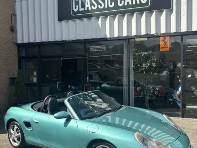 Used Porsche Boxster 204 HP (150 kW) 1999 Turquoise Cabriolet