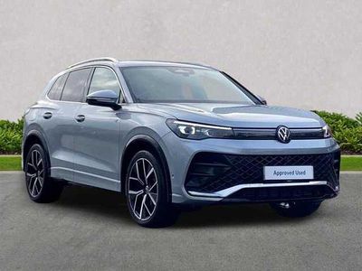Silver Used 2024 VW Tiguan R-line SUV | £30,999 (Fair price)