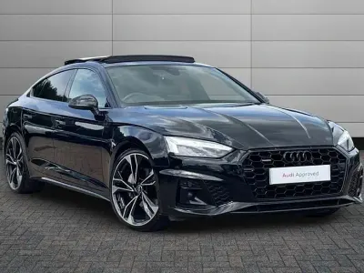 Used Audi A5 Sportback Black Edition 201 HP (147 kW) 2023 Mythos black Hatchback