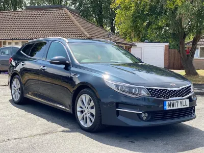 Used Kia Optima 139 HP (102 kW) 2017 Blue Estate