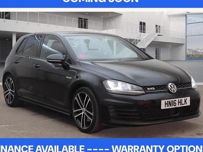 Used VW Golf VII GTD 2016 Black Hatchback