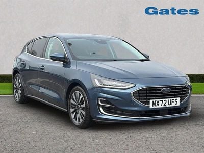 Used Ford Focus Titanium 120 HP (88 kW) 2023 Blue Hatchback