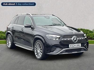 Black Used 2024 Mercedes GLE450 AMG AMG line Estate | £58,899 (Fair price)