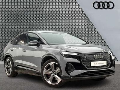 Used Audi Q4 Sportback e-tron Black Edition 206 kW (281 HP) 2024 Grey SUV
