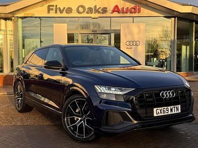 Blue Used 2019 Audi Q8 Advanced SUV | £42,190 (Good price)