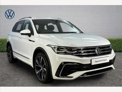 Used VW Tiguan R-line 150 HP (110 kW) 2023 White SUV