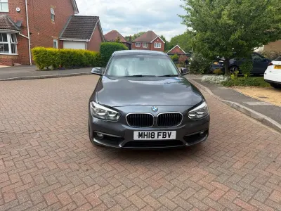 Used BMW 120 Sport Line 181 HP (133 kW) 2018 Grey Hatchback