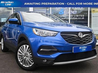 Used Vauxhall Grandland X Business Edition 130 HP (95 kW) 2020 Blue SUV