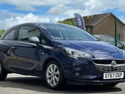 Used Vauxhall Corsa 75 HP (55 kW) 2018 Blue Hatchback