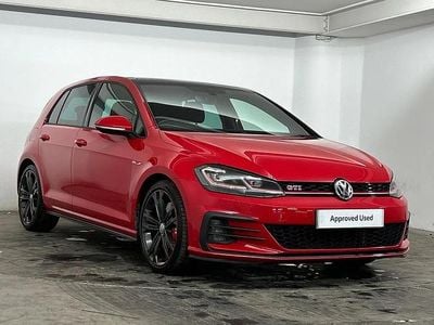 Used VW Golf VII GTI 245 HP (180 kW) 2019 Red Hatchback